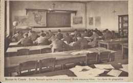 Braine-le-Comte - Ecole Normale Agréée Pour Instituteurs - Ecole Moyenne Libre - La Classe De Géographie - Circulé En 19 - Braine-le-Comte