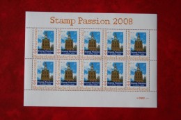 Sheet Kerk Church STAMP PASSION 13 April 2008 POSTFRIS / MNH / ** Nederland / Netherlands - Ungebraucht