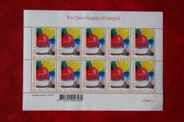 Sheet Verjaardagspostzegels Birthday Stamps Taart Balloons POSTFRIS / MNH / ** Nederland / Netherlands - Unused Stamps