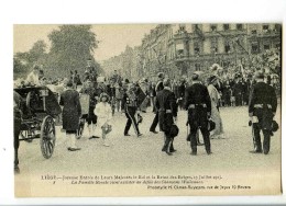 17156  -  LIège  -  Joyeuse Entrée De Leurs Majestés Le Roi Et La Reine Des Belges, 13 Juillet 1913 - Réceptions