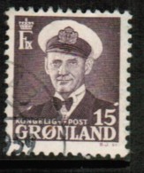 GREENLAND  Scott # 31a VF USED - Gebraucht