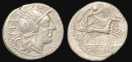 Roman Republic - Silver Denarius, L.Rutilius Flaccus-Roma, 77 BC - Republic (280 BC To 27 BC)