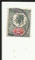 1 Timbre De  2 D_Avenement D'Edouard VII_Postage-& Revenue _Voir Scan - Sonstige & Ohne Zuordnung