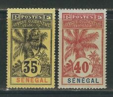 SENEGAL  N° 39 & 40 * - Unused Stamps