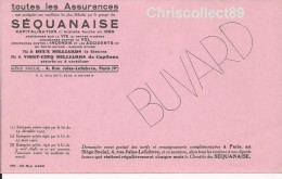 Buvard Toutes Les Assurances : LA SÉQUANAISE - Perfume & Beauty