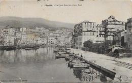 CPA Carte Ancienne 9 X 14 Corse Corsica BASTIA Circulé - Bastia