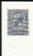 1 Timbre De 2 1/2 Two-Pence _ Avenement D'Edouard VII_Postage & Revenue_Voir Scan - Sonstige & Ohne Zuordnung