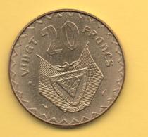 RWANDA - 20 Francs 1977 SC  KM15 - Rwanda