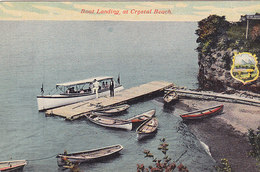 Boat Landing At Crystal Beach (top Animation) - Other & Unclassified