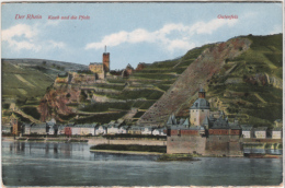 Kaub - Der Rhein - Kaub Und Die Pfalz Mit Burg Gutenfels - Kaub