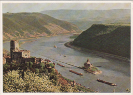 Kaub - Der Rhein Bei Kaub Burg Gutenfels Und Die Pfalz - Kaub