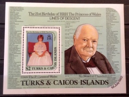 Turks And Caicos 1982 MNH**  # 534 - Turks & Caicos (I. Turques Et Caïques)