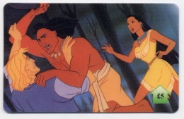 Disney  Pocahontas Télécarte Phonecard Telefonkarte   W29 - Verzamelingen