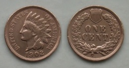 USA 1 Cent 1902 Indian Head Schön !     (H54) - 1859-1909: Indian Head