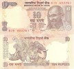 INDIA 10 Rupees World Currency 2010 Note Gandhi- Pic.Lion-Elephant Lotx20 Notes Will Be Sent - India