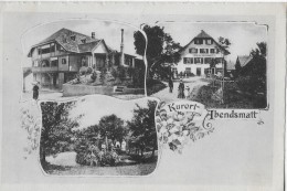 KURORT ABENDSMATT, LAMPENBERG → Mehrbildkarte 1920 - Altri & Non Classificati