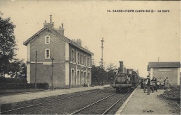 19- BASSE-INDRE La Gare -ed. Chapeau - Basse-Indre