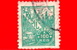 BRASILE - Usato - 1946 - Petrolio - 100 - Oblitérés