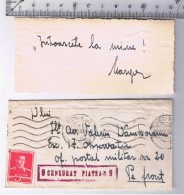 Romania Scrisoare Trimisa Pe Front In 22 Dec. 1942! - Cartas De La Segunda Guerra Mundial
