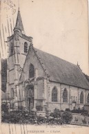 Cp , 76 , VILLEQUIER , L'Église - Villequier