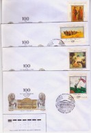 1997 Russia Stamps Centenary Of State Russian Museum FDC - FDC