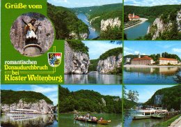 Kelheim - Mehrbildkarte 14  Donaudurchbruch - Kelheim