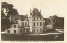 St-Germain-sur-Ille (35. Ille Et Vilaine) Château Du Verger Au Coq - Saint-Suliac
