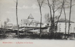 ITTRE.  HAUT-ITTRE.  L'EGLISE ET LA CURE. - Ittre