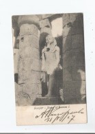 LOUXOR 241 STATUE OF RAMSES I     1907 - Luxor