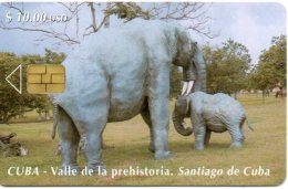 éléphant Elephant Animal Télécarte Phonecard Cuba W56 - Kuba
