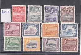 Antigua 1953, Mint.  VF, A2087 - 1858-1960 Kolonie Van De Kroon