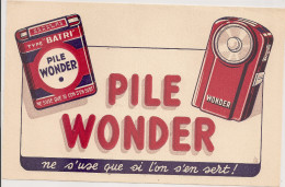 BUVARD WONDER - Piles