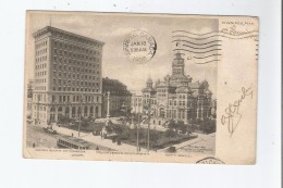 WINNIPEG MAN UNION BANK OF CANADA . VOLUNTEERS MONUMENT. CITY HALL 1906 - Winnipeg