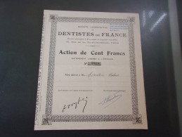 Coopérative Des DENTISTES DE FRANCE (1948) - Ohne Zuordnung