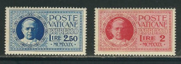 VATICAN Exprés  N° 1 & 2 ** - Eilsendung (Eilpost)