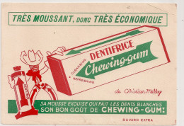 BUVARD DENTIFRICE CHEWING GUM - D