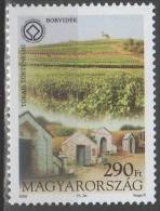 HUNGARY 2008 UNESCO Plants Grapes WINE REGIONS - Fine Set MNH - Unused Stamps