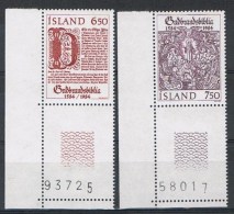 Ijsland Y/T 577 / 578 (**) - Unused Stamps