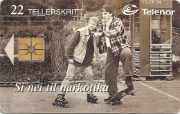 Norway - Telenor - Narkotika - N-052 - 05.1995, 50.000ex, Used - Norvegia