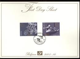FDS - First Day Sheet - 2001*14 - OBP 3012/13 - Sport - 1999-2010