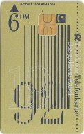 Germany - Das Goldene Kabel 1992 (serial 2305) - A 11-02.93 - Used - A + AD-Series : D. Telekom AG Advertisement