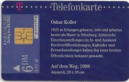 Germany - Oskar Koller 1 - Auf Dem Weg, 1998 - A 08-07.99 - 70.000ex, Used - A + AD-Reeks :  Advertenties Van D. Telekom AG