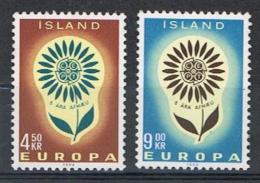 Ijsland Y/T 340 / 341 (**) - Unused Stamps