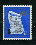 Geneva United Nations Office 1969 Preamble To The Charter Of The United Nations, Mi 5, Cancelled(o) - Used Stamps