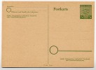 SACHSEN-ANHALT P9 Postkarte 1945  Kat. 7,00 € - Ganzsachen