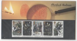 POCHETTE DE 5 TIMBRES  ANGLAIS - Thème Sherlock Holmes   -   ( Royal Mail Mint Stamps ) - Fogli Completi