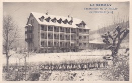 HAUTEVILLE - LE SERMAY - AIN  -  (01)  - PEU COURANTE CPA - Hauteville-Lompnes