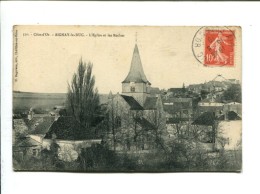 CP -  AIGNAY LE DUC (21) L Eglise Et Les Roches - Aignay Le Duc