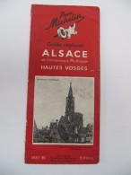 MICHELIN - Guide Régional Alsace, Hautes Vosges 1935-1936 - Michelin-Führer