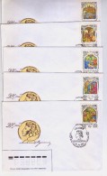 1997 Russia Stamps Birth Bicentenary Of A.S.Pushkin FDC - FDC